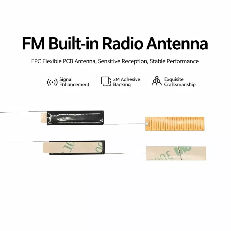 Antenne radio FM intégrée